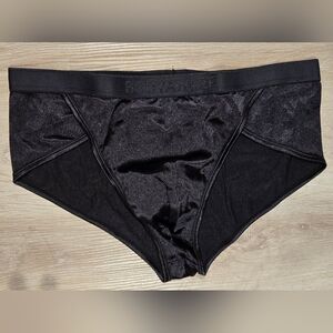 Black Satin Men's Underwear